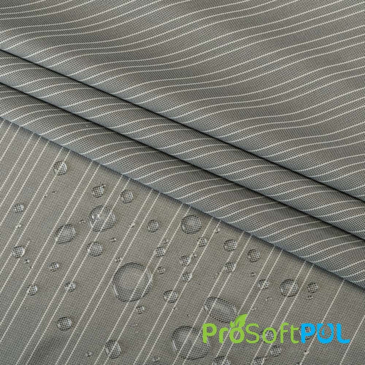 ProSoft REPREVE® Waterproof 1 mil Eco-PUL™ Fabric Grey Mix Used for Activewear